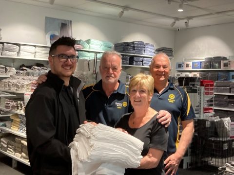 Simba team members supporting Backpacks 4 VIC Kids